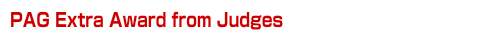 PAG Extra Award from Judges