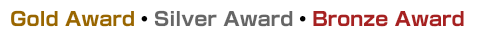 Golo Award Silver Award Bronze Award